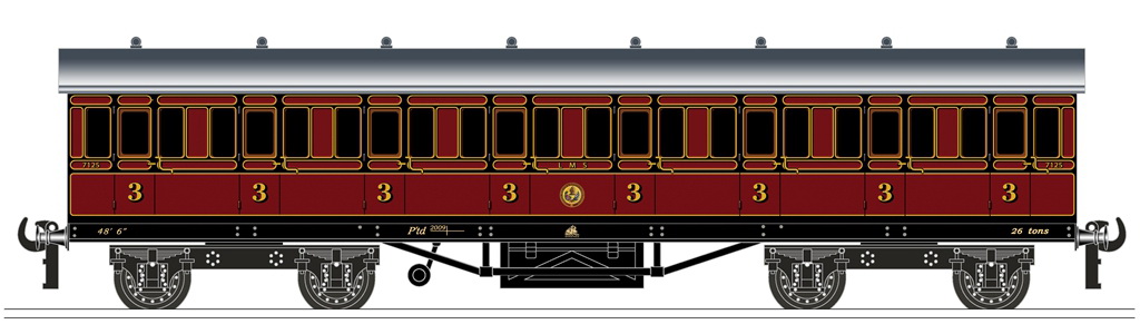 LMS - 3rd Class 7125